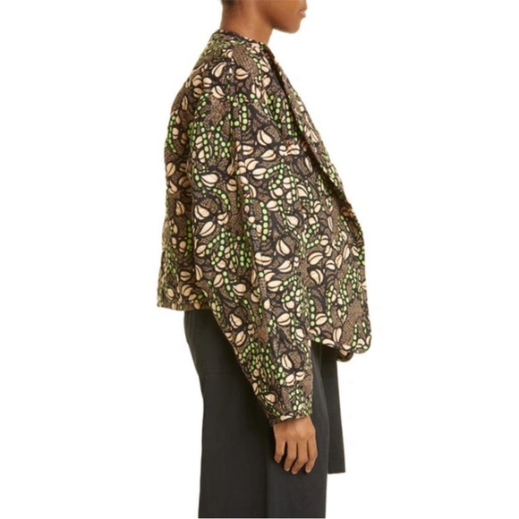 A.L.C. Emory Jacket Quilted Puffer Floral Nude Peach Green Kick Multi NWT XS - Picture 6 of 10